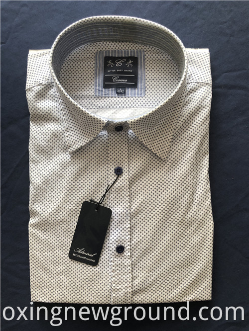 cotton men's shirt